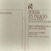 Claudio Rodríguez Poesía en Palacio